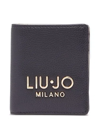 Liu •jo Card Holder With Zip In Black