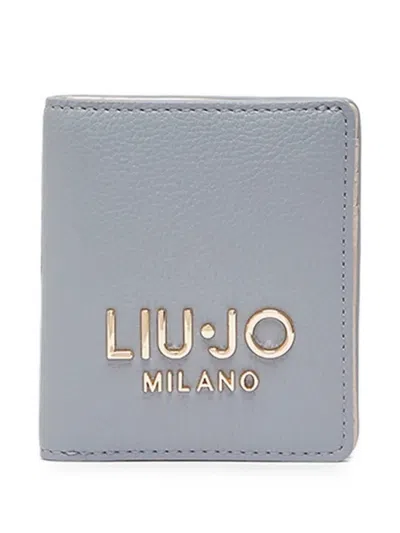 Liu •jo Card Holder With Zip In Blue
