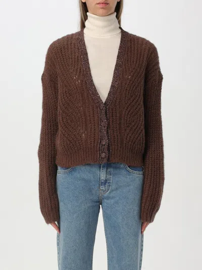 Liu •jo Cardigan Liu Jo Woman Color Brown In Braun
