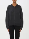 Liu •jo Crew-neck Cardigan In Charcoal