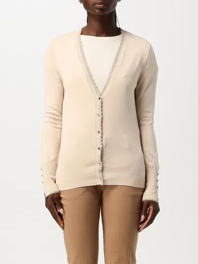 Liu •jo Cardigan Liu Jo Woman Color Cream In Cream