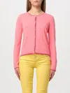 Liu •jo Cardigan Liu Jo Woman In Fuchsia