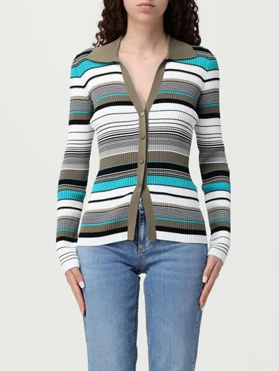 Liu •jo Cardigan Liu Jo Woman Color Green In Multi
