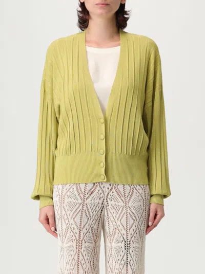 LIU •JO CARDIGAN LIU JO WOMAN COLOR GREEN,G75786012