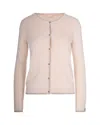 Liu •jo Cardigan Con Dettagli In Lurex Natural In Neutral