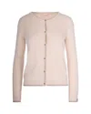 Liu •jo Cardigan Con Dettagli In Lurex Natural In Nude