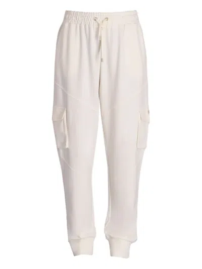 Liu •jo Jogginghose Mit Aufgesetzten Taschen In White