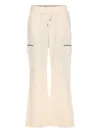 Liu •jo Cargo-pocket Trousers In Neutral