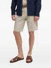 Liu •jo Cargo Shorts In Neutral