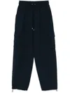 Liu •jo Cargo Track Pants In Blue
