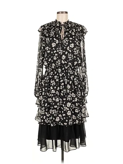 Pre-owned Liu •jo Casual Dress In Black