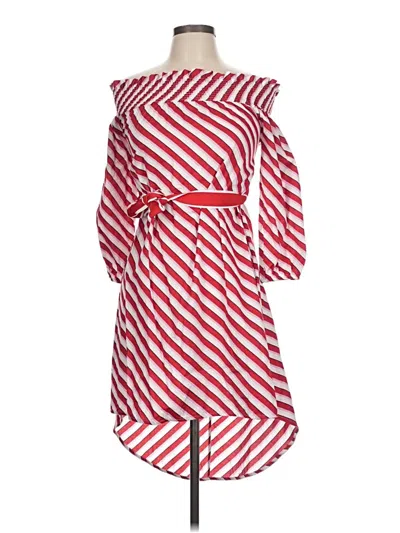 Pre-owned Liu •jo Casual Dress In Red