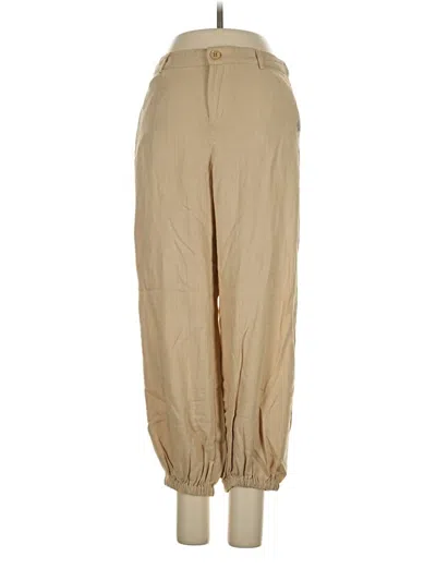 Pre-owned Liu •jo Casual Pants In Tan