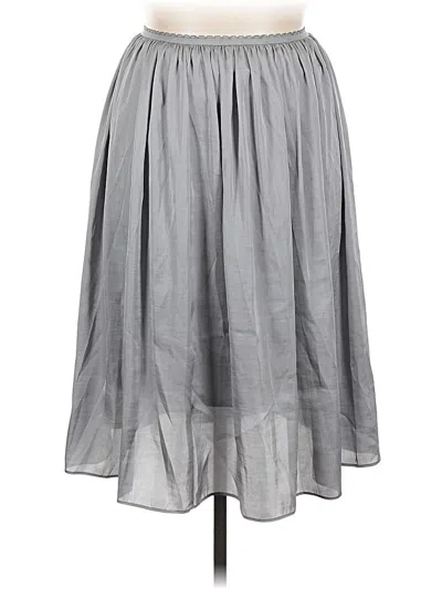 Pre-owned Liu •jo Casual Skirt In Gray