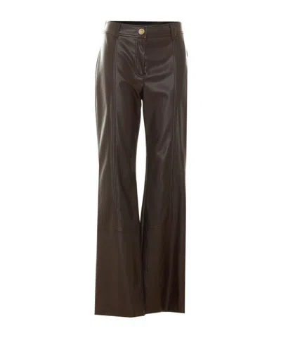 Liu •jo Casual Trousers With Belt Loops In Brown