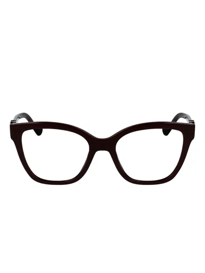 Liu •jo Cat-eye Frame Glasses In Brown