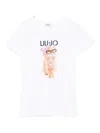Liu •jo Cat-print T-shirt In White