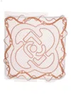 Liu •jo Catena Chain-print Silk Scarf In Neutral