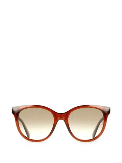 Liu •jo Cat-eye Sunglasses In Brown