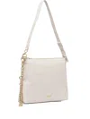 Liu •jo Chain-embellished Shoulder Bag In White