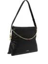 Liu •jo Chain-embellished Tote Bag In Black