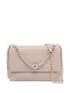 Liu •jo Chain-embellished Tote Bag In Neutral