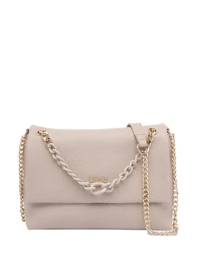 Liu •jo Chain-embellished Tote Bag In Neutral