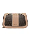 Liu •jo Chain Patterned Satchel In Multi