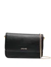 Liu •jo Chain-strap Cross-body Bag In Black