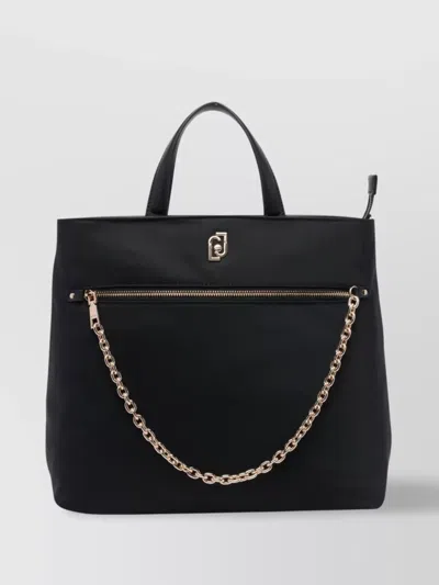 Liu •jo Chain Strap Cross-body Bag With Top Handles