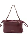 Liu •jo Chain-strap Drawstring Bag In Red