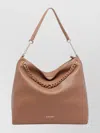 Liu •jo Chain Strap Hobo Shoulder Bag Textured Finish