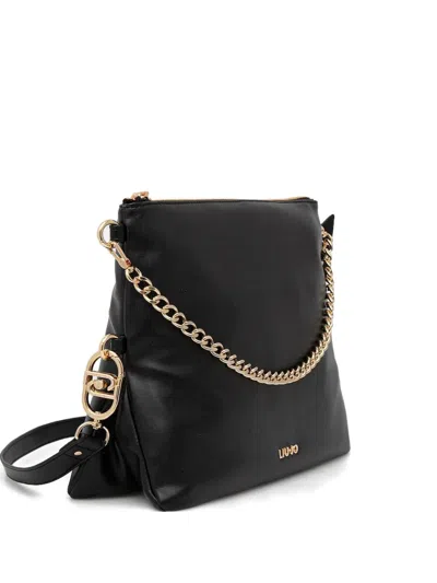 Liu •jo Chain-strap Shoulder Bag In Black