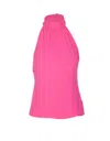 Liu •jo Liu Jo Embellished Halter Top In Pink
