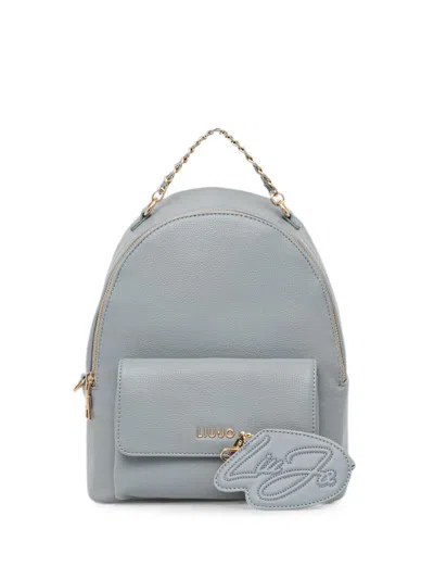 Liu •jo Chain-detail Backpack In Blue