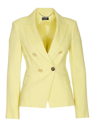 Liu •jo Liu Jo Jackets In Yellow