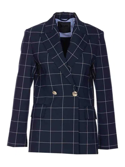 LIU •JO CHECK JACKET