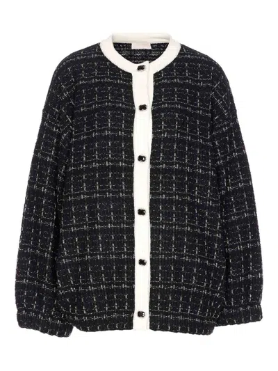 Liu •jo Women's Knitwear Liu Jo Mf5370 Ma25r P9017 In Black