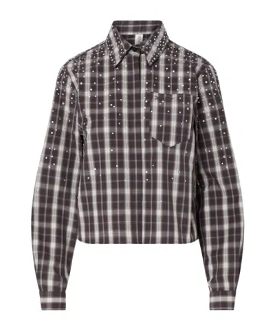 Liu •jo Check Fabric Shirt In Multi