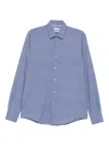 Liu •jo Check-pattern Shirt In Blue