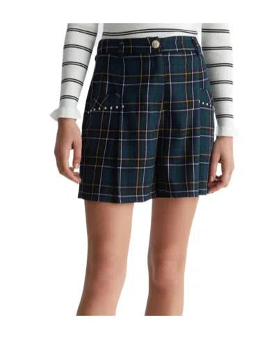 LIU •JO LIU JO CHECKED SHORTS