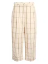 LIU •JO CHECKED TROUSERS