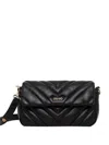 Liu •jo Chevron-pattern Crossbody Bag In Black