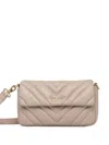 Liu •jo Chevron-pattern Satchel In Neutral