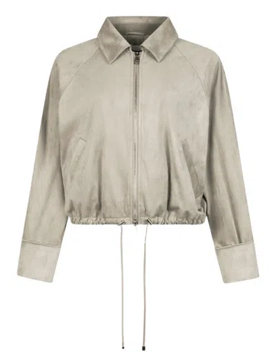 Liu •jo Chic Urban Jacket In Gray