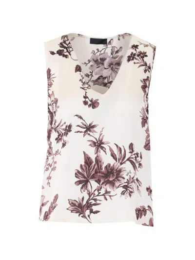 Liu •jo Liu Jo Chocolate Leaf Cotton Jacket In Brown