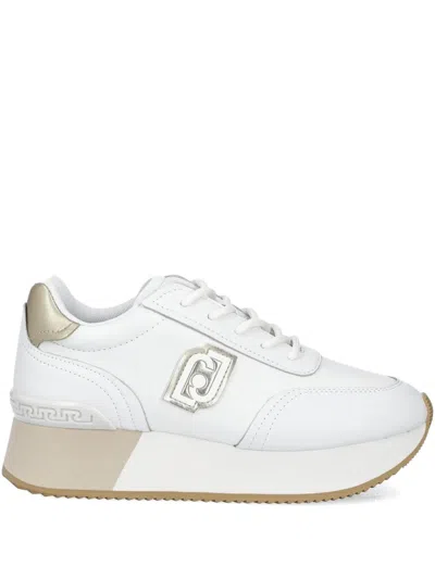 Liu •jo Chunky-sole Sneakers In White