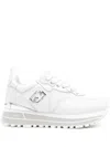 Liu •jo Liu Jo White Platform 'maxi Wonder' Sneakers In White