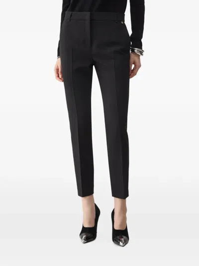 Liu •jo Cigarette Trousers In Black