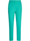 Liu •jo Cropped Trousers Liu-jo In Green